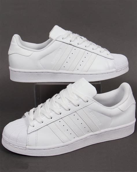 adidas Men's Originals Superstar Shoes White Size 6